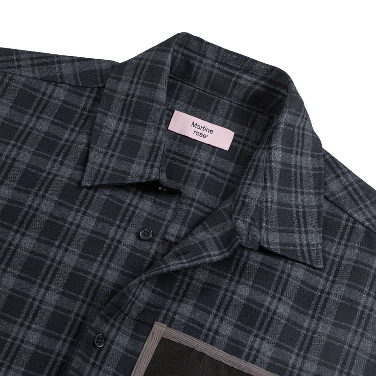 Martine Rose Wallet Shirt (Blue)