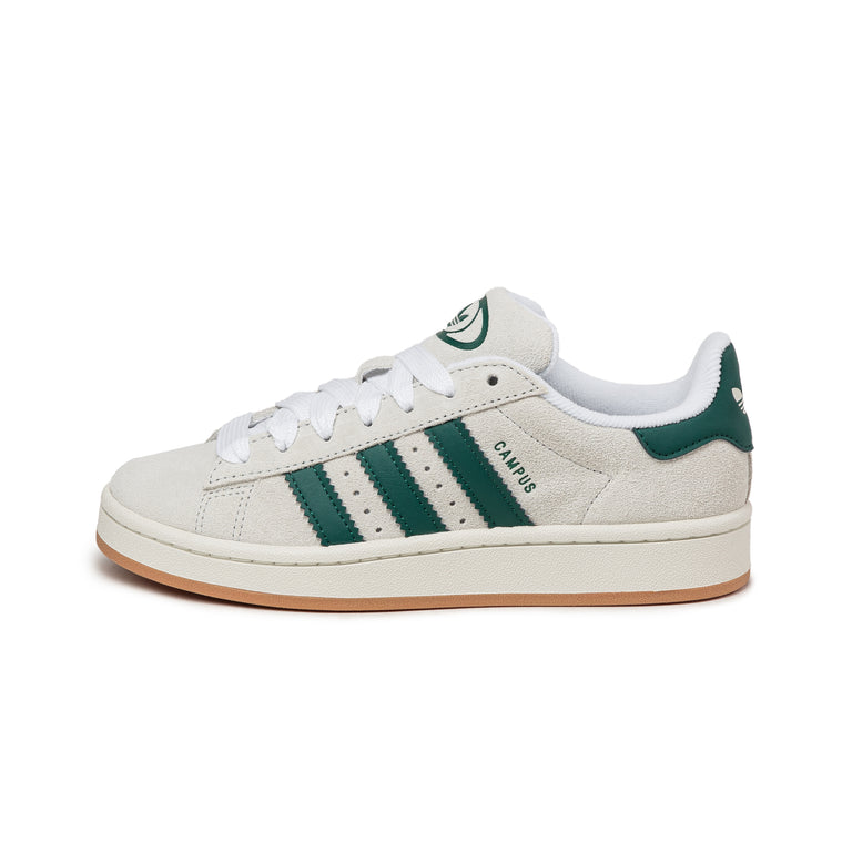 Adidas Campus 00s W - 38 2/3 / Crystal White / Core White / Collegiate Green