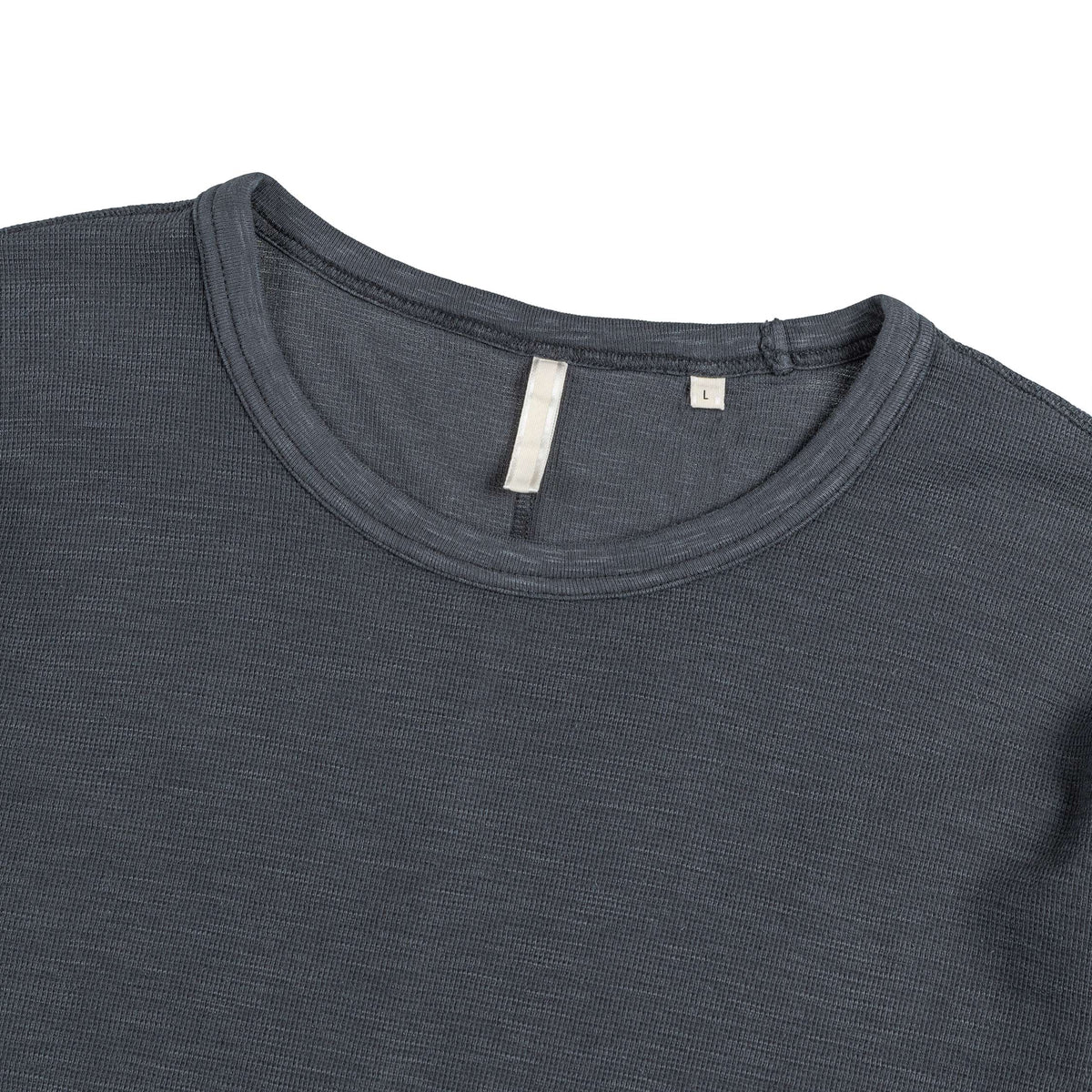 トップス SOL soonerorlater WAFFLE TEE NAVY L CATEGORY SOL soonerorlater | Sophomore