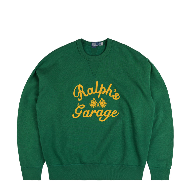 Polo Ralph Lauren Vintage Fit Ralph's Garage Sweatshirt - XL / Green