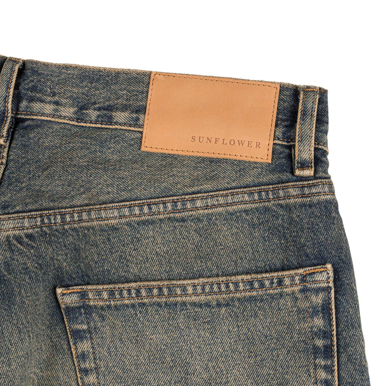 Sunflower Loose Jeans (Dirty Blue)