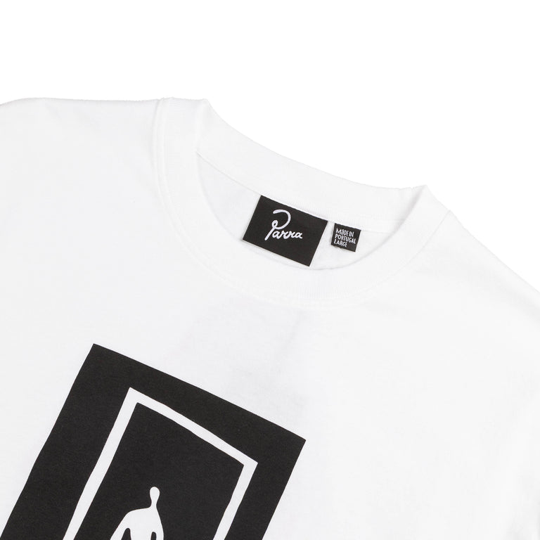 By Parra The Hotel Long Sleeve T-Shirt (White)