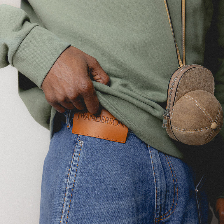 JW Anderson Twisted Workwear Jeans onfeet