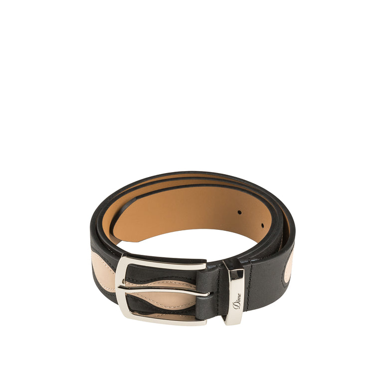 Dime Premium Leather Belt - S/M / Black