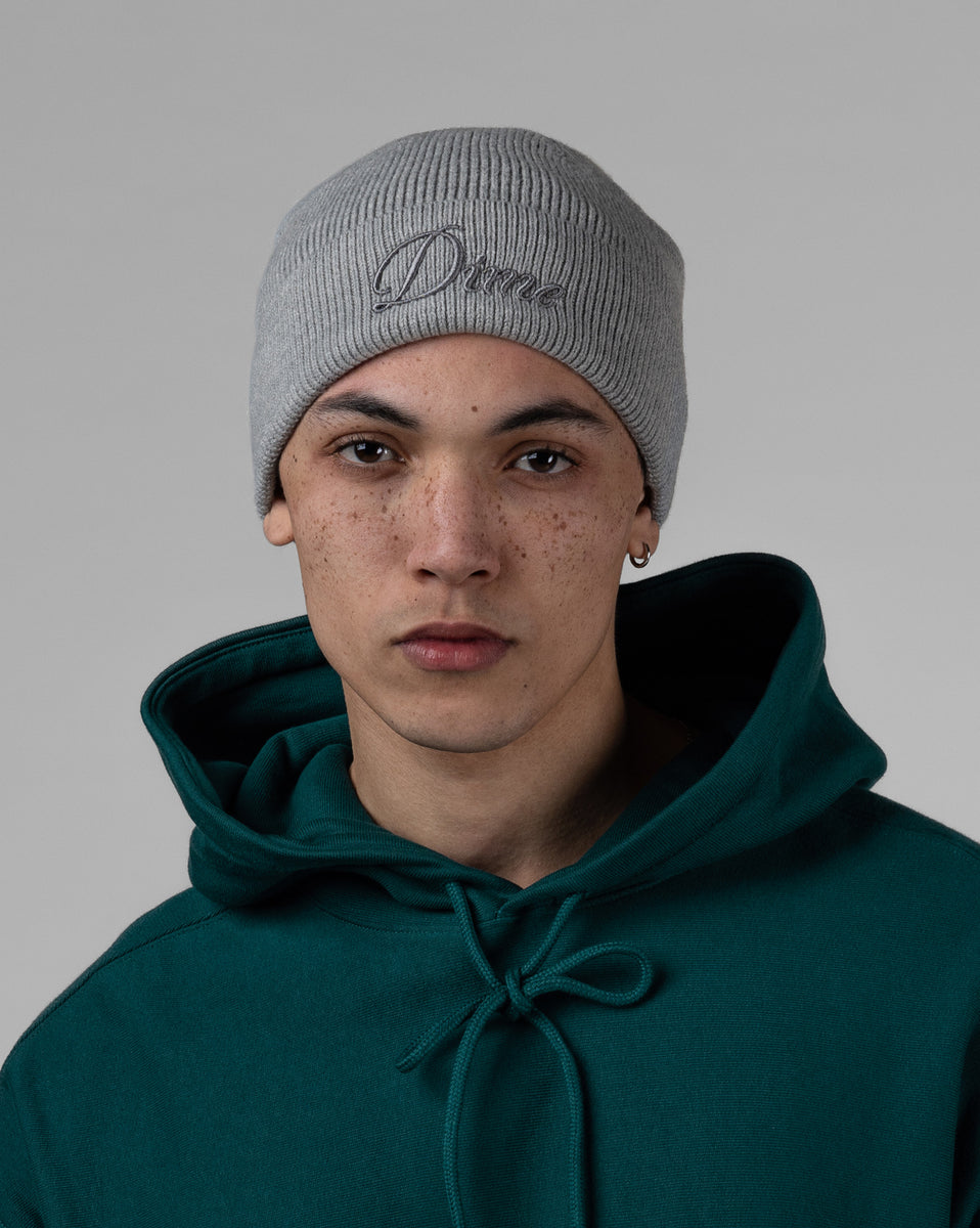 Dime Cursive Wool Fold Beanie | Accessoires » Buy online now!