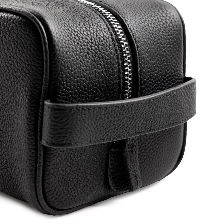 Asphaltgold Leather Toiletry Bag