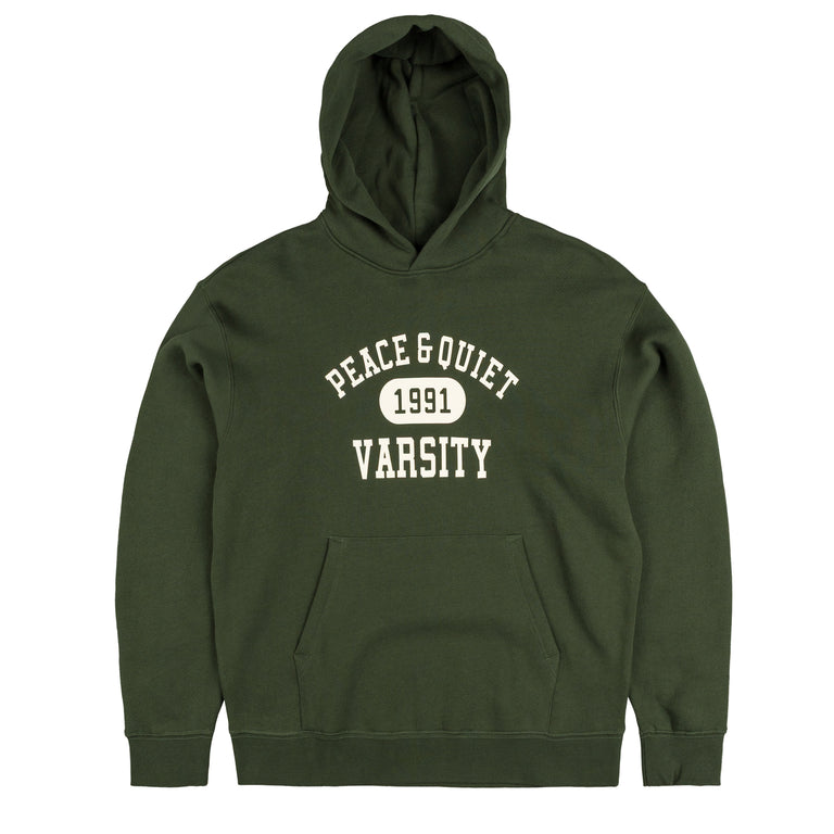 Museum of Peace & Quiet Varsity Hoodie - XL / Forest