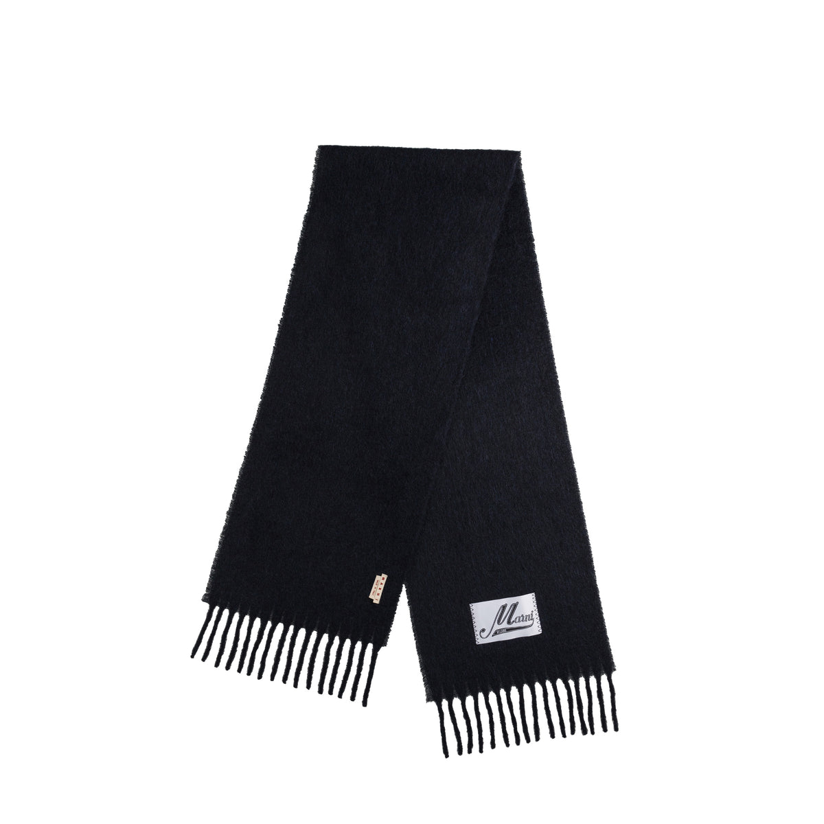 Brushed Black Check Scarf – Inherit Co.