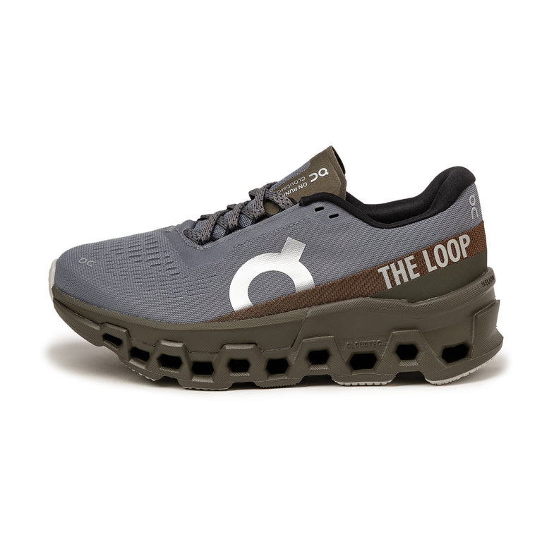 On x Pleasures x The Loop Cloudmonster 2 - 44 / Mist / Olive