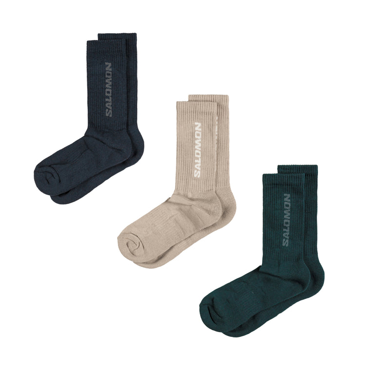 Salomon Everyday Crew 3-Pack - XL / Etherea / Nine