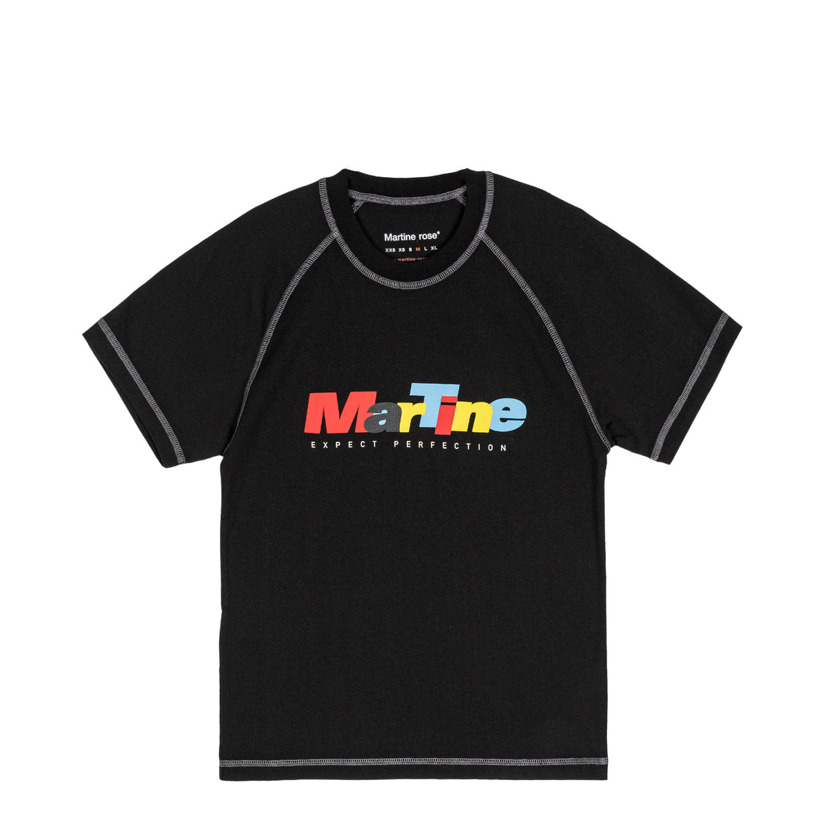 Martine Rose Raglan Shrunken T-Shirt | Apparel » Buy online now!