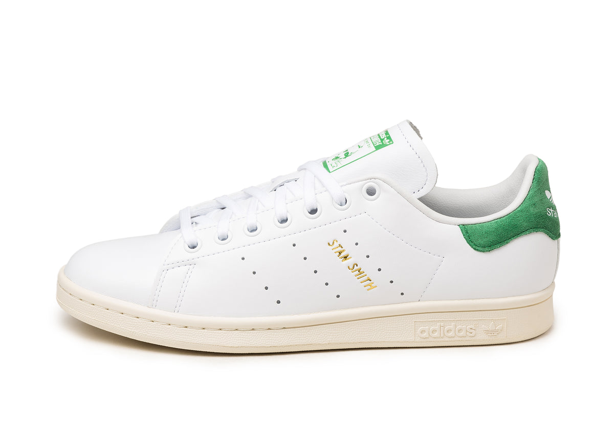Adidas stan smith 2025 off white green