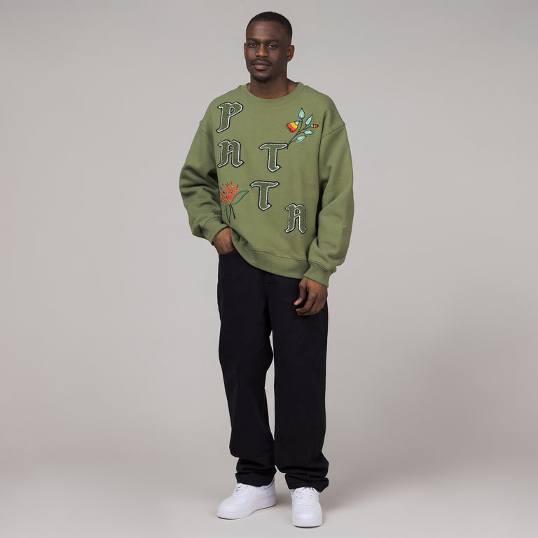 Patta Flowers Crewneck Sweater