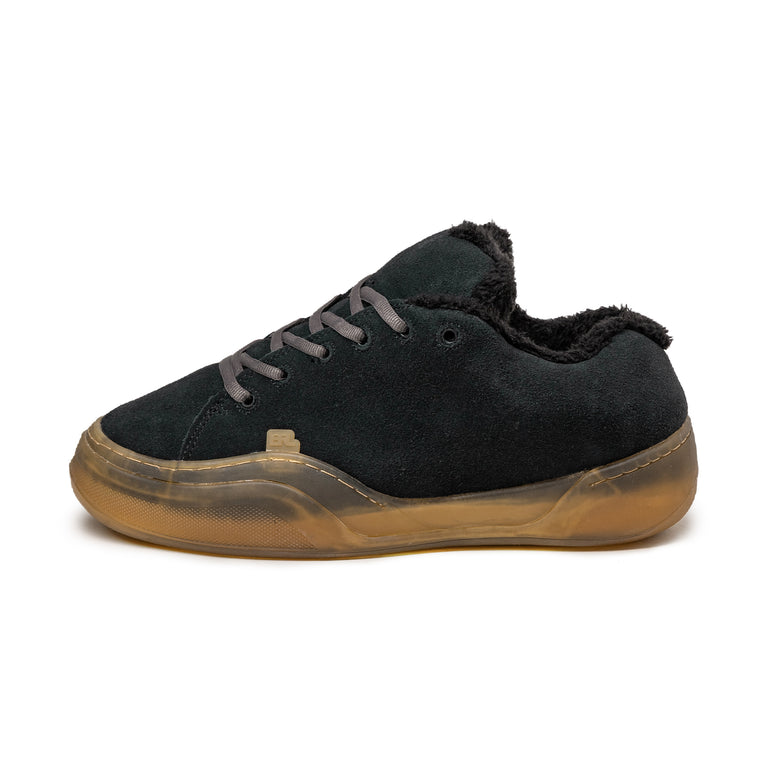 ERL Suede Vamp Skate Sneaker - 42 / Black