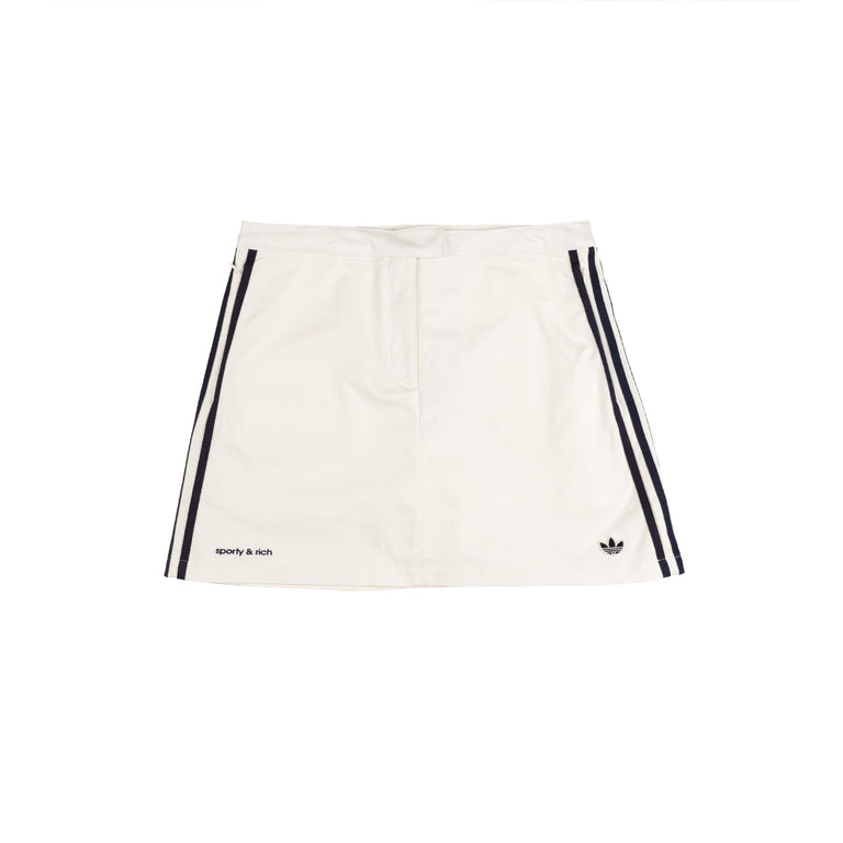 Adidas x Sporty & Rich Wmns Shorts - XL / Core White / Night Navy