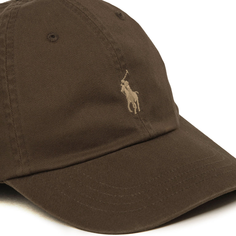 Polo Ralph Lauren Cotton Chino Baseball Cap (Nutmeg Brown)
