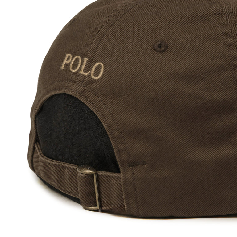 Polo Ralph Lauren Cotton Chino Baseball Cap (Nutmeg Brown)