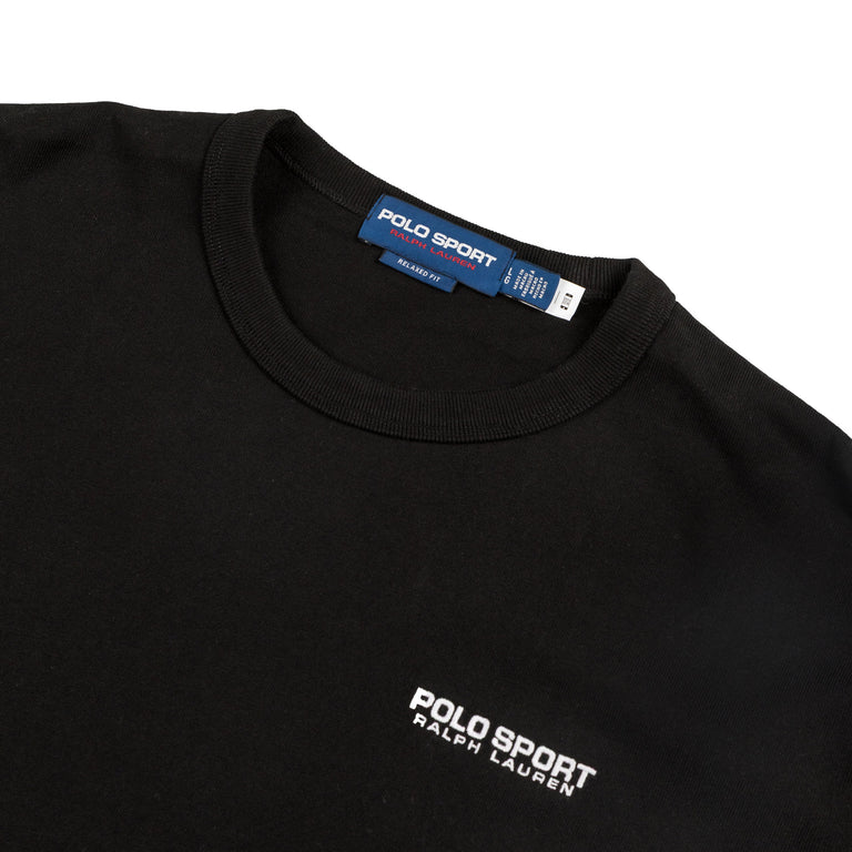 Polo Ralph Lauren Sport Jersey T-Shirt - XXL / Polo Black / White - 2
