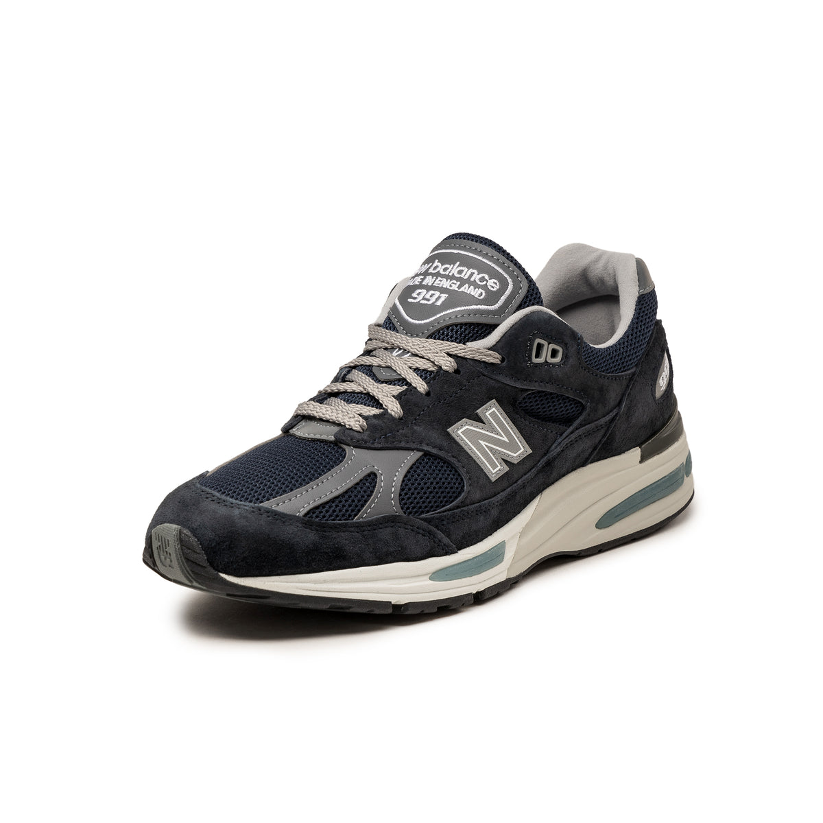 スニーカー New Balance 991 Made in England Navy Sand New Balance 991 MiUK Navy Sand Men's - M991DNB - US