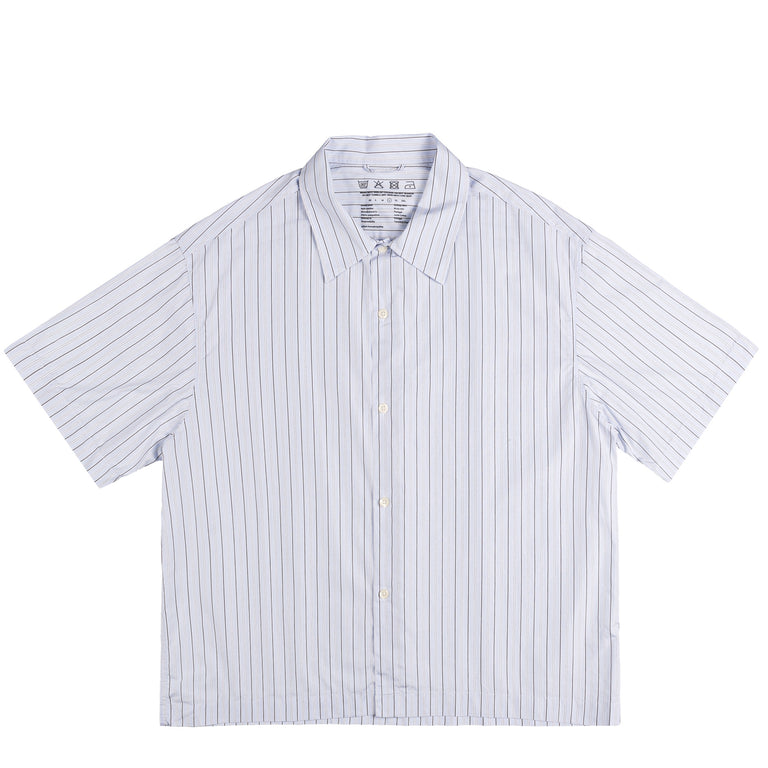 mfpen Holiday Shirt - XL / Light Blue Banker Stripe