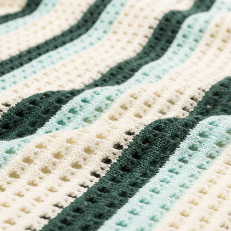 Daily Paper Crochet V-Neck Sweater