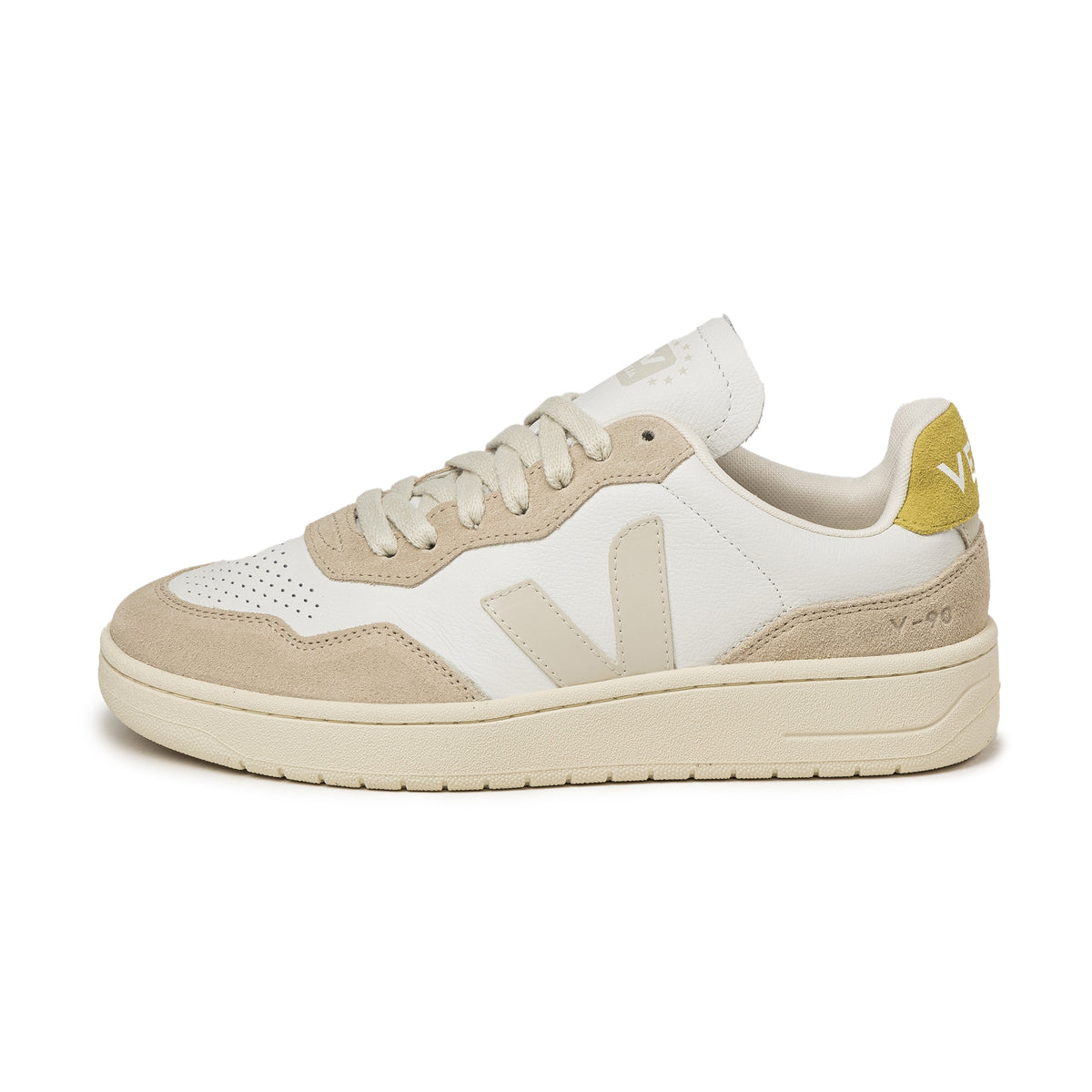 【VEJA】V-90 O.T. Leather｜Extra White Umber Veja Women V-90 O.T. Leather Extra-White Umber '24 | Sneaker