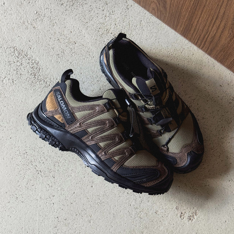 Salomon XA Pro 3D *Distressed Leather* onfeet