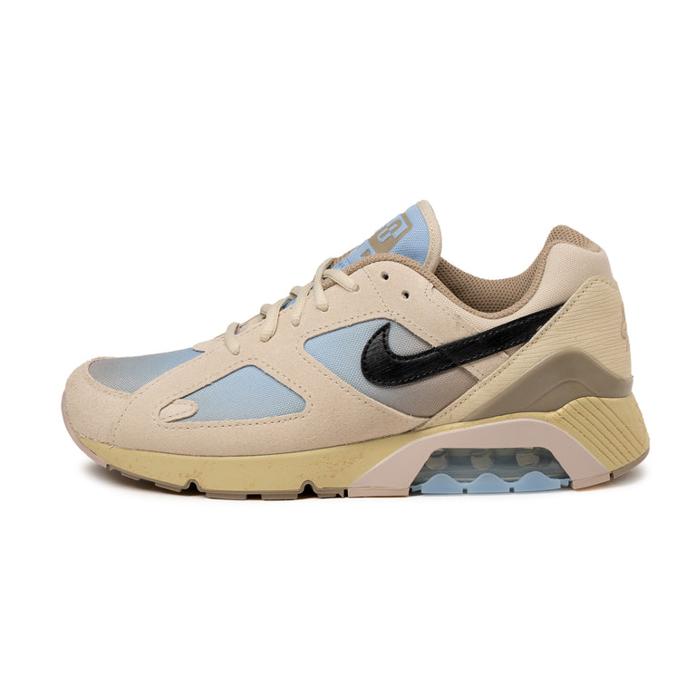 Nike Air 180 - 40.5 / Light Khaki / Black / Team Gold / Psychic Blue