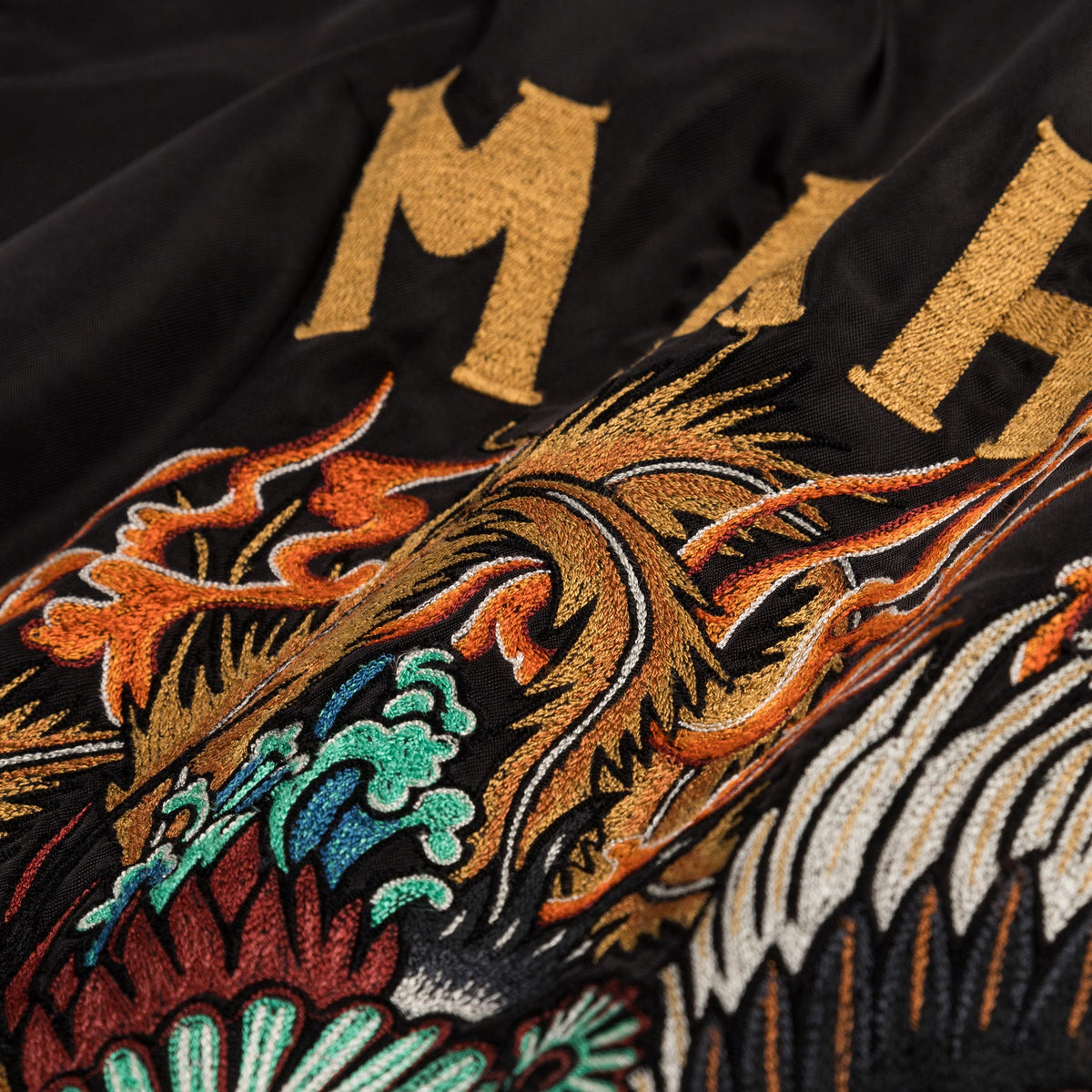 Maharishi Embroidered-Tiger Camouflage Shirt