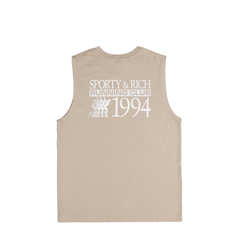Sporty & Rich Finish Line Muscle Tee
