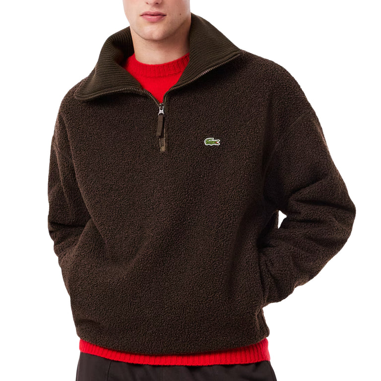 Lacoste High Zipped Neck Sweatshirt