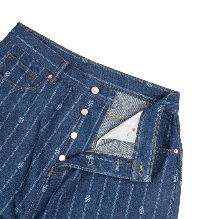 Drole de Monsieur Le Jean Baggy Monogramme