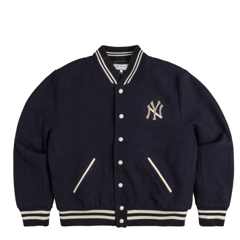 Sporty & Rich Yankees Serif Varsity Jacket