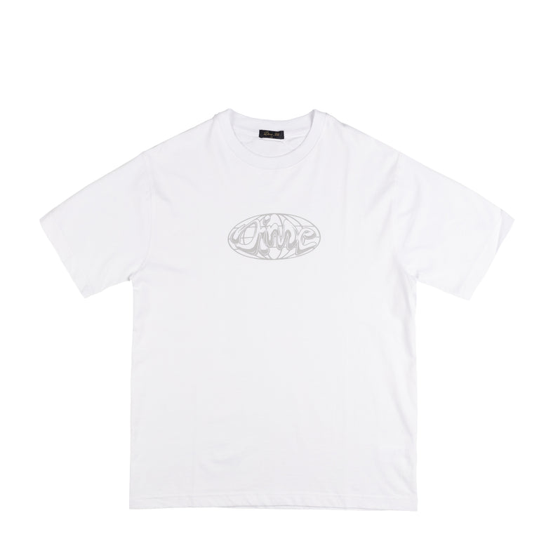 Dime Globe T-Shirt - XXL / White