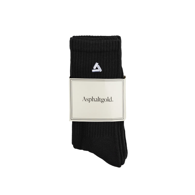 Asphaltgold 3-Pack Stack Logo Socks