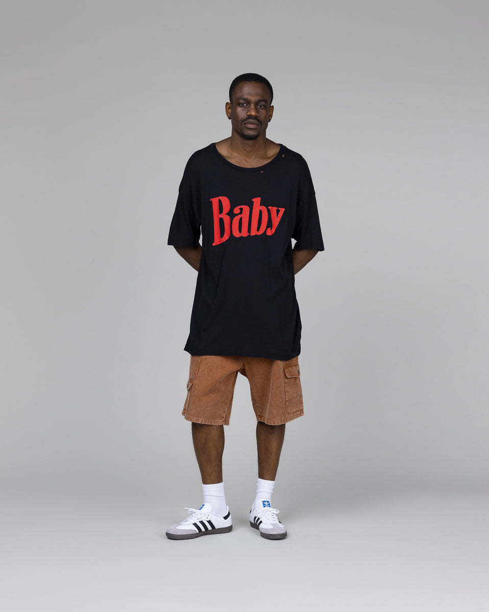 激安の Apparel | Knit T-Shirt Jersey Light Logo ERL » now! online Buy トップス