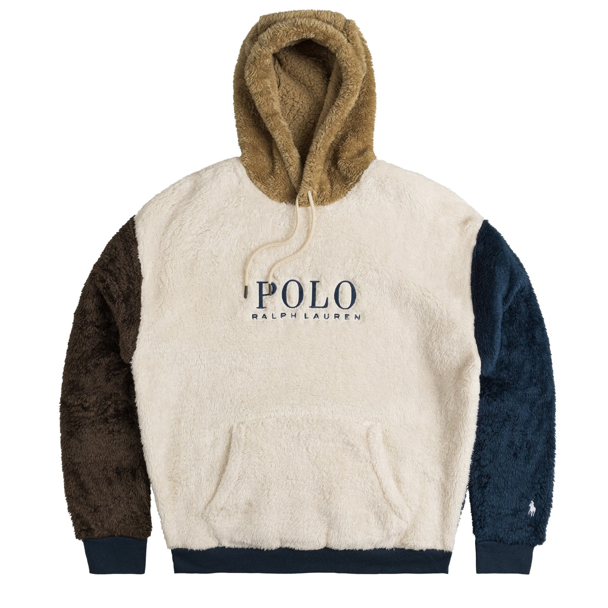 Polo Ralph Lauren Logo Pile Fleece Hoodie Apparel Buy online now