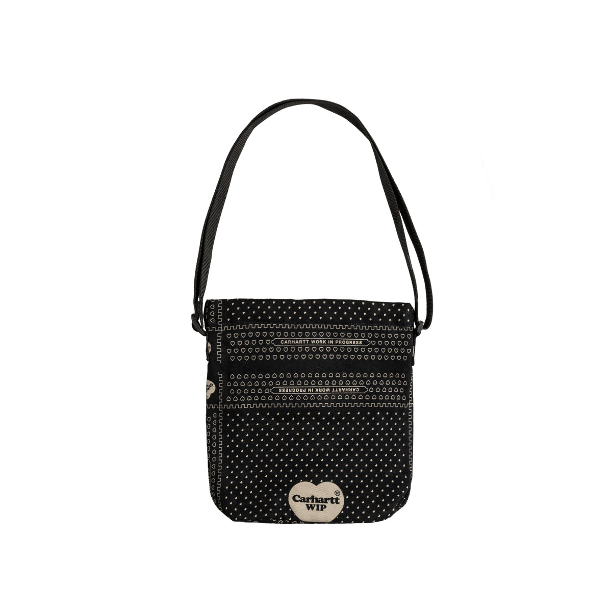 さらに100円引き◆CARHARTT◆HEART BANDANA SHOULDER BAG Carhartt WIP Women's' Heart Bandana Shoulder Bag in Black