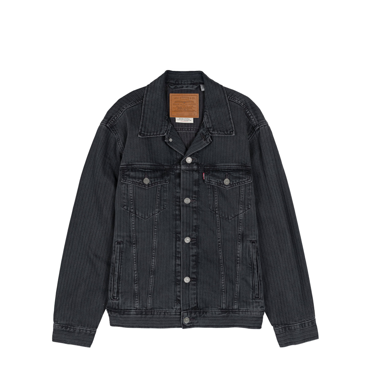 Black denim jacket Levi’s sampling Black denim jacket Levi's sampling Levi's Black Denim Trucker