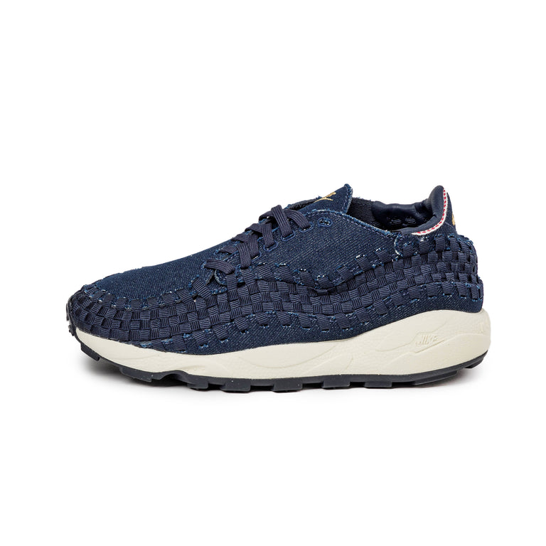 Nike Wmns Air Footscape Woven *Denim* - 36.5 / Denim / Wheat Gold / Obsidian / Coconut Milk