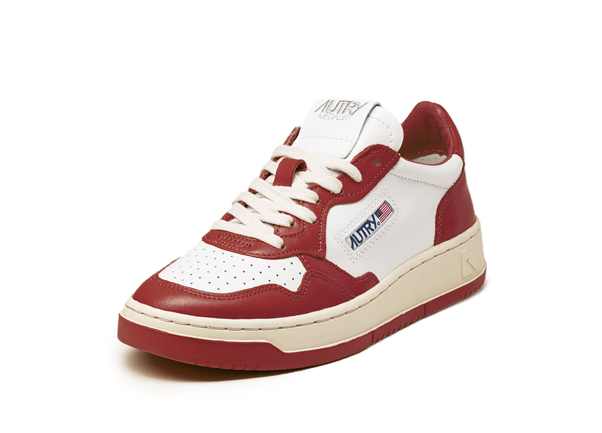 スニーカー AUTRY Woman Sneakers Red AULWWB02 Autry Reelwind Low Sneakers In Red Nylon And Suede