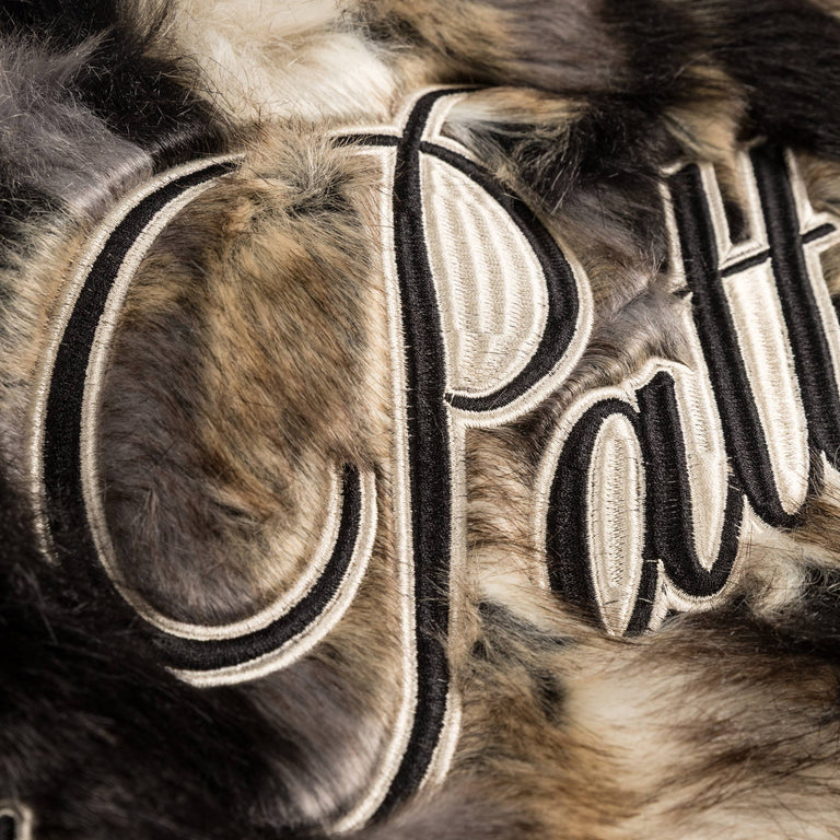 Patta Faux Fur Patchwork Jacket