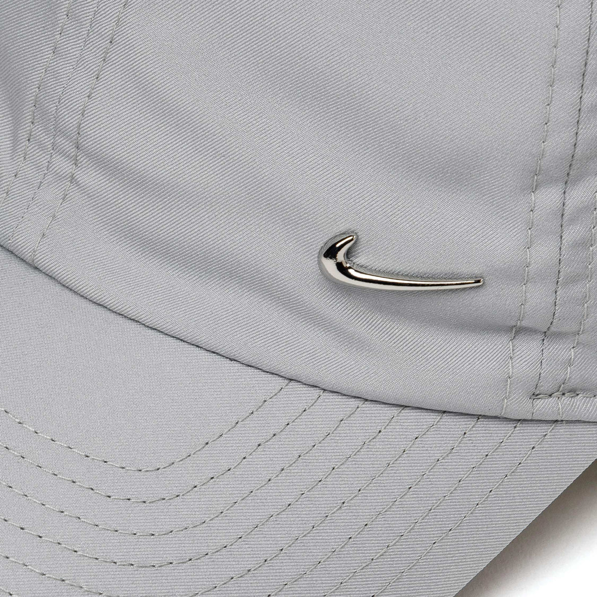 Nike swoosh cap grey best sale