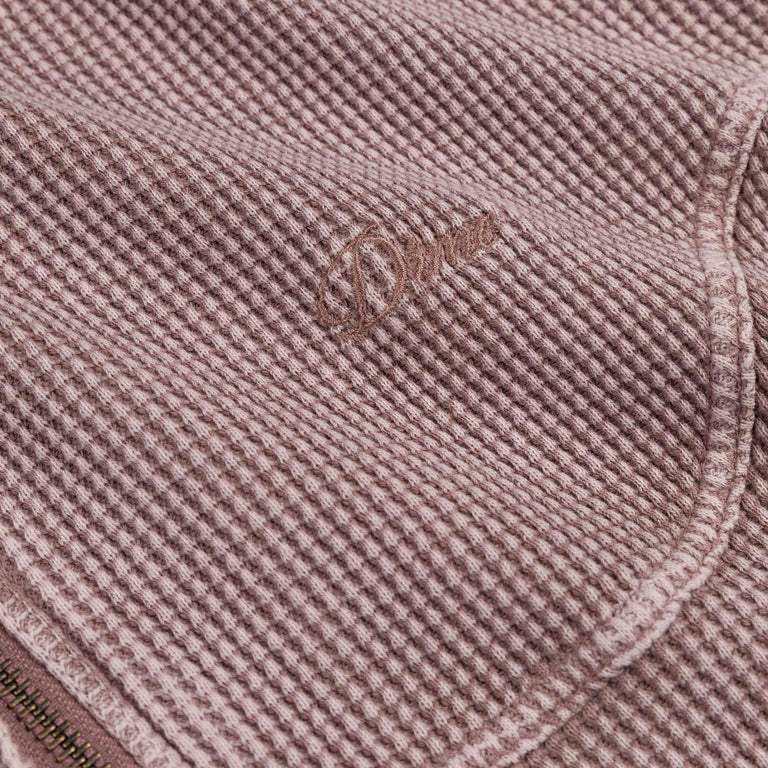 Dime Premium Waffle Zip Hoodie