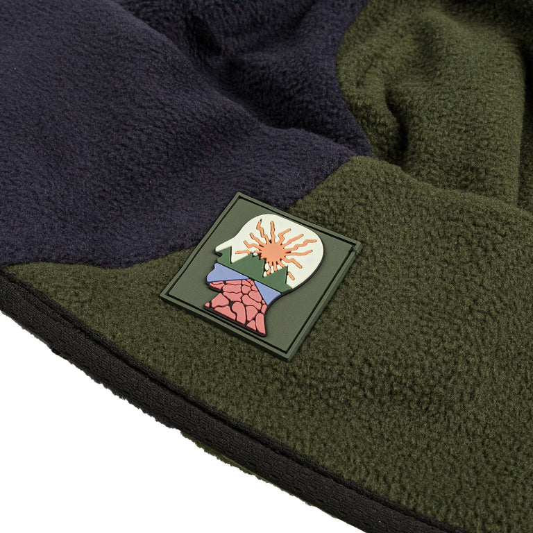 Brain Dead Organic Panel Polar Fleece Beanie