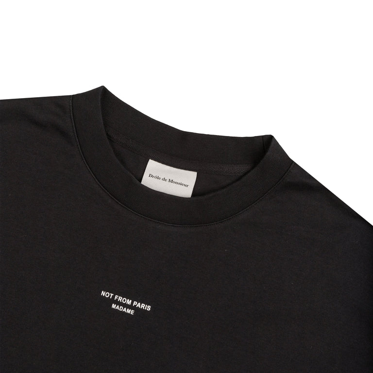 Drole de Monsieur Le T-Shirt Slogan Classique