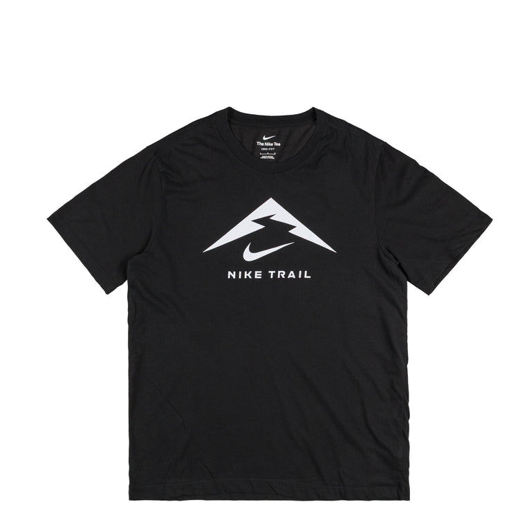Nike Trail Running T-Shirt - XL / Black / Football Grey