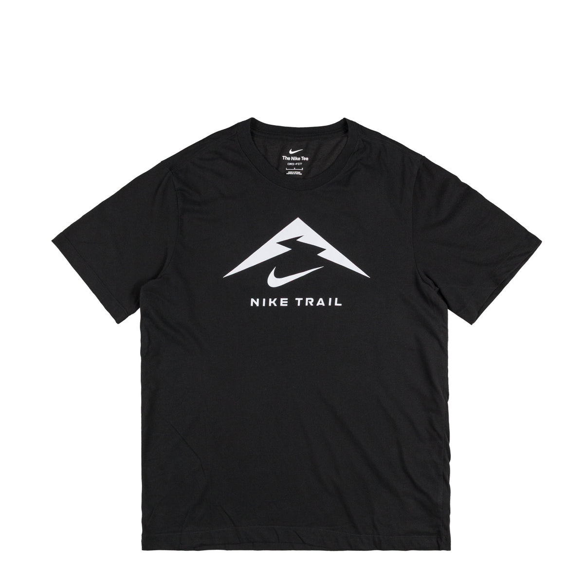 M　NIKE TRAIL Tシャツ　黒　新品　ランニング RISE トレイル M NIKE TRAIL Tシャツ 黒 新品 ランニング RISE TRAIL - メルカリ