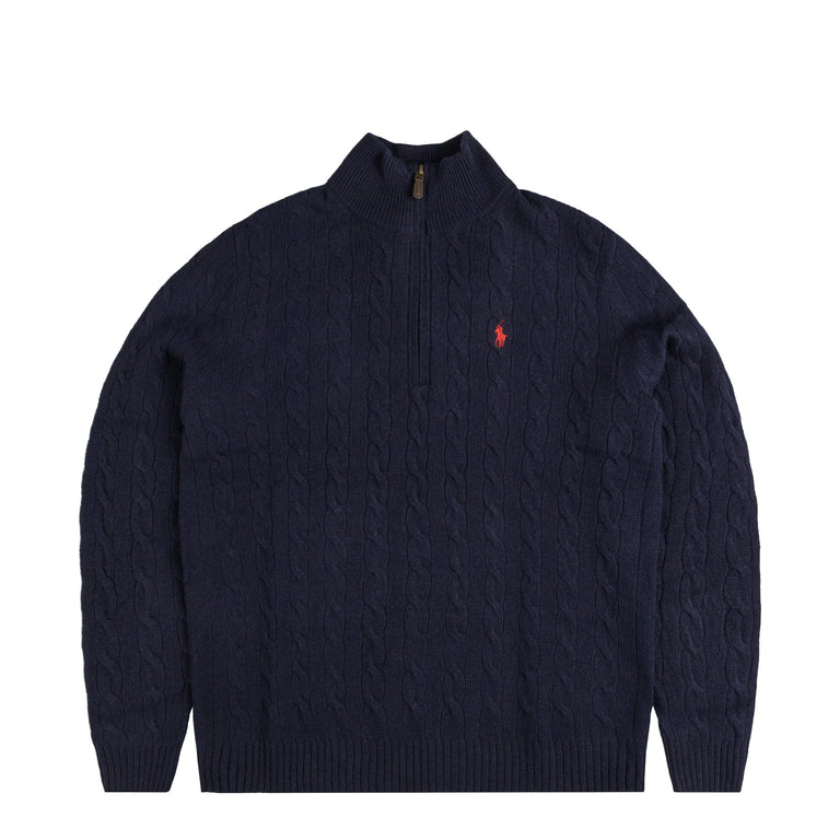 Polo Ralph Lauren Cable-Knit Wool-Cashmere Jumper - S / Hunter Navy