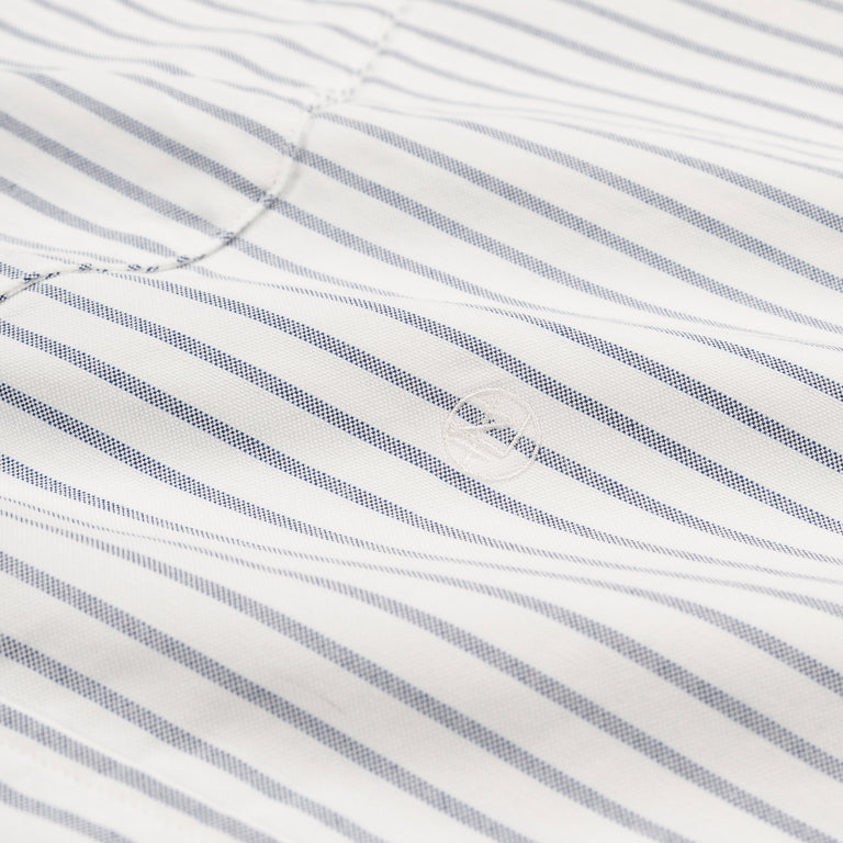Nanamica Button Down Stripe Wind Shirt